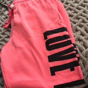 Victoria secrete sweat pants